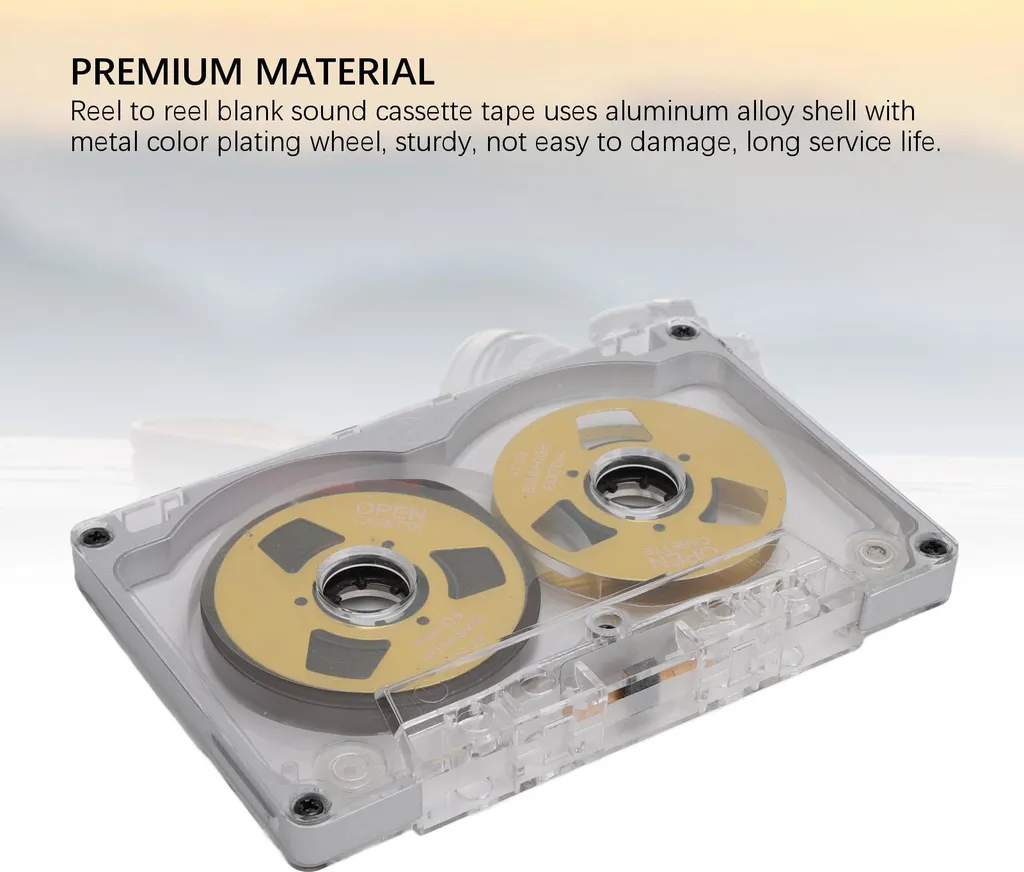 Acquista Cassetta Vuota Reel to Reel Oro Argento - Offerta Limitata