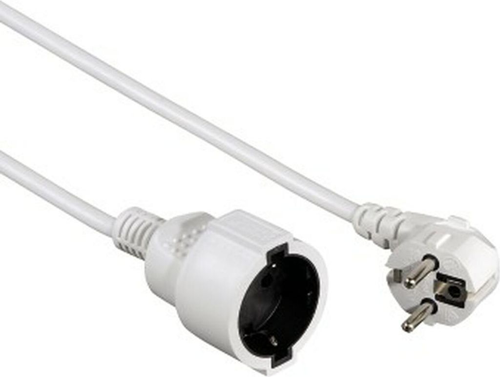 Schutzkontakt-Verlängerungskabel P rofi, 2 m, Weiß