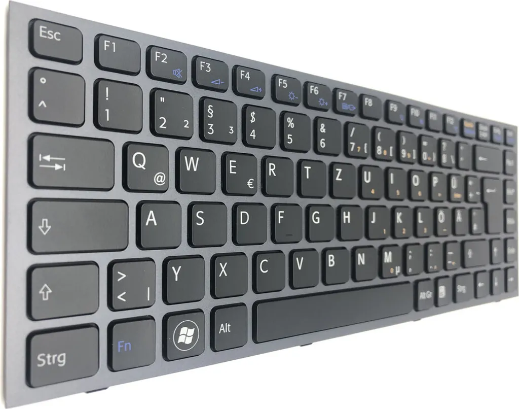 Clavier de Rechange Sony Vaio VPCS13V5002B Noir Éclairé pour Portable