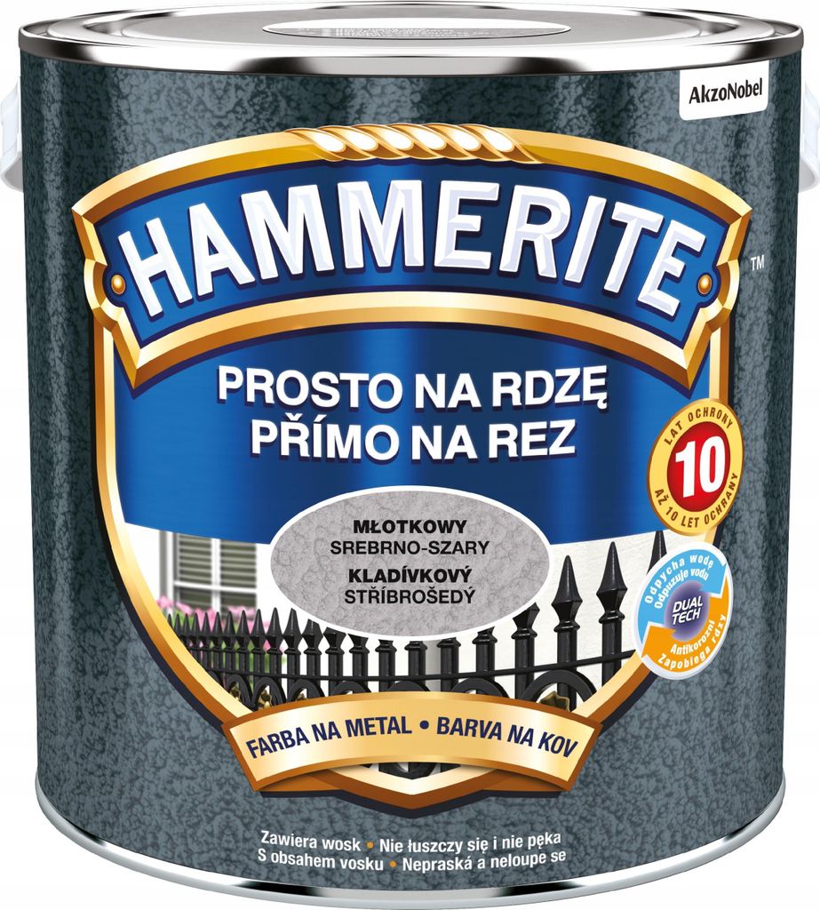 Hammerite Vernice protettiva effetto martellato Immagine del prodotto 