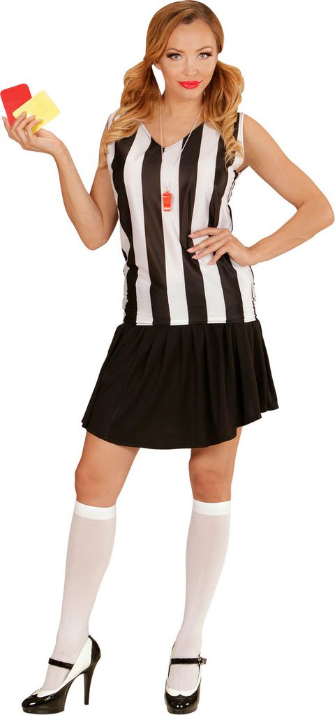 SCHIEDSRICHTERIN (Top, Rock, Pfeife) GR. L