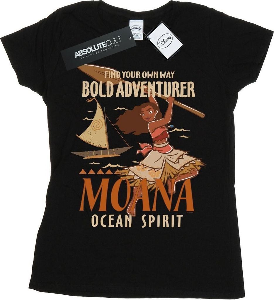 Disney - "Find Your Own Way" T-Shirt für Damen BI33941 (M) (Schwarz)
