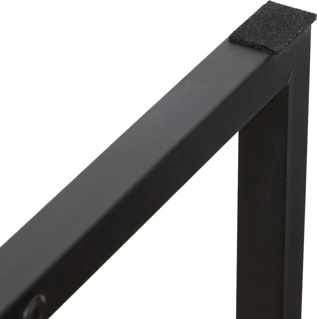 Table de chevet pour petite chambre avec tiroir et structure métal - 7