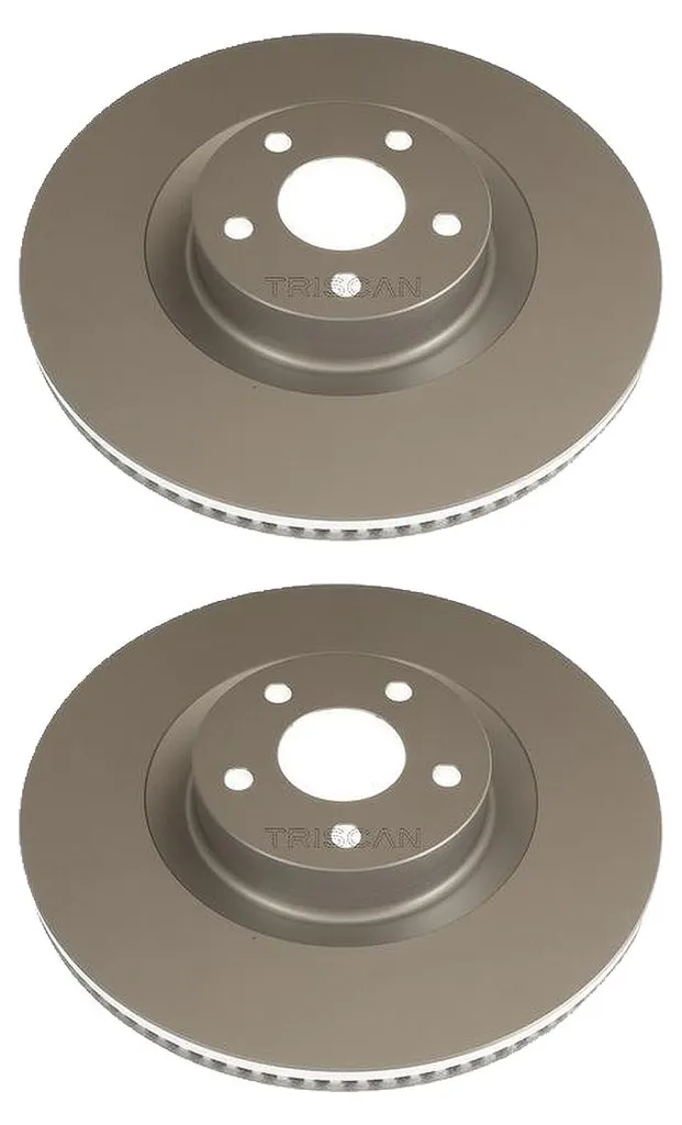 2 disques de frein ventilés Ø 330 mm TRISCAN pour FORD KUGA - Qualité OE