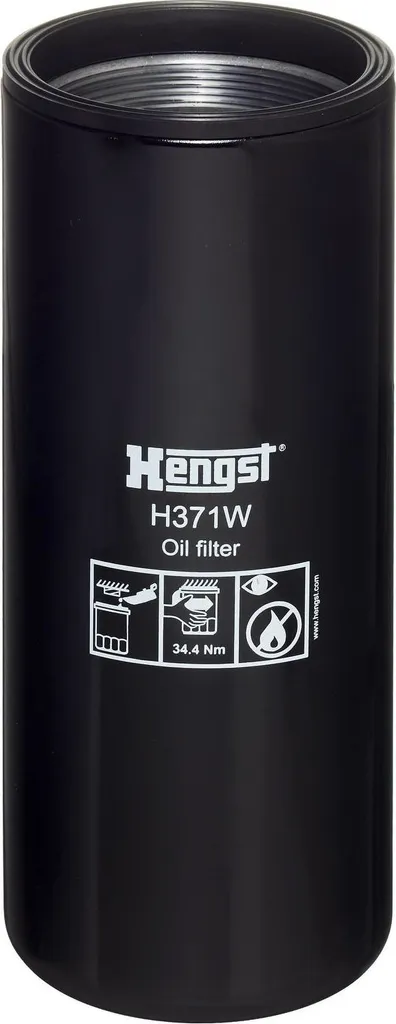 Filtre à huile à visser HENGST H371W compatible véhicules de tourisme