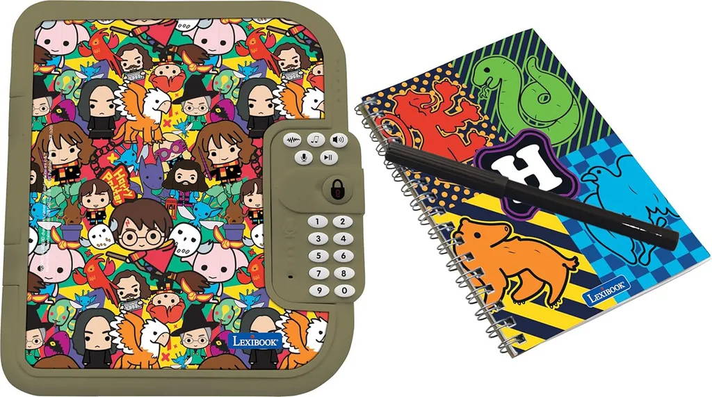 Taccuino Elettronico Harry Potter con Cassaforte Segreta Lexibook SD50HP