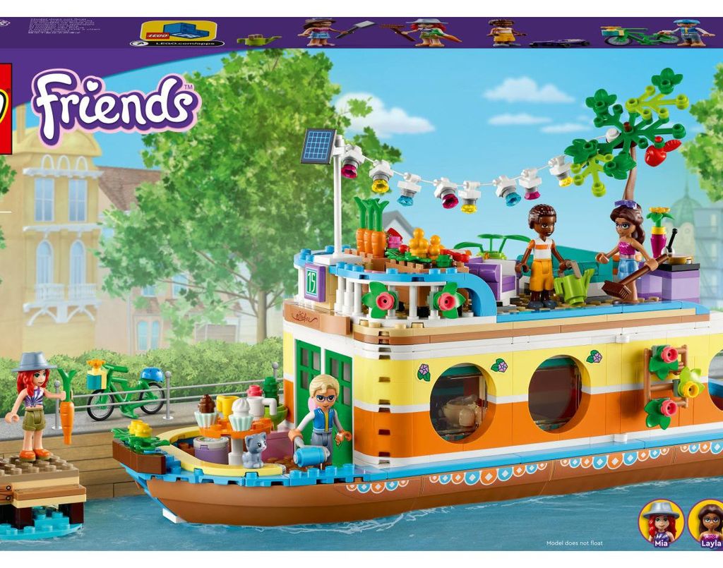 LEGO Friends Łódź mieszkalna na kanale, Zestaw do Zdjęcie produktu 