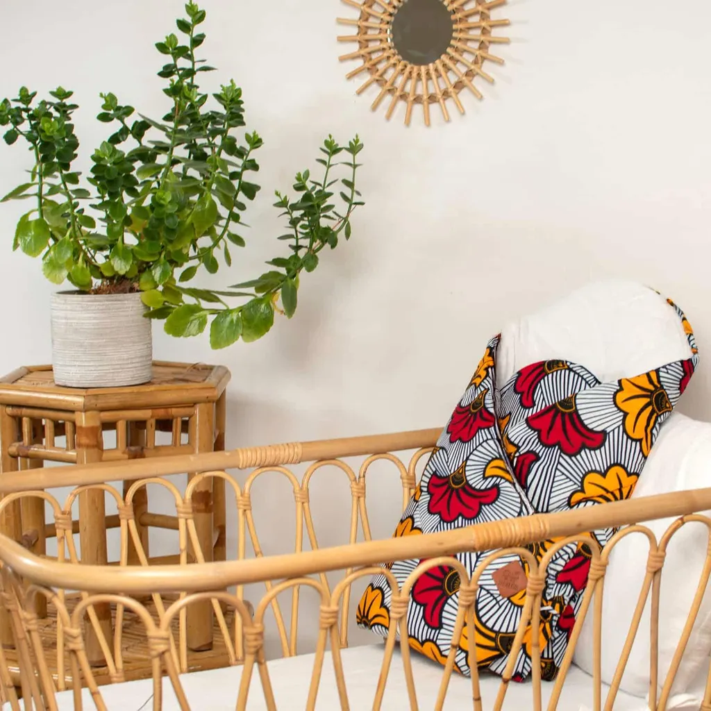Sac de couchage Pucksack Wax Fleurs de Mariage en coton doux pour bébé - 4