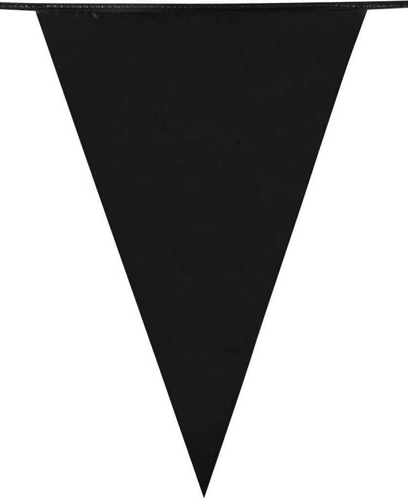 Catena nera a gagliardetto gigante 10 m Immagine del prodotto 
