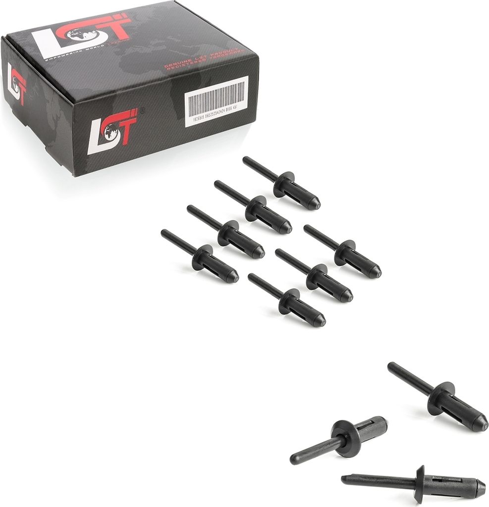 10x Stoßfänger Stoßstange Befestigungs Niete für Chevrolet Express 1996-2001