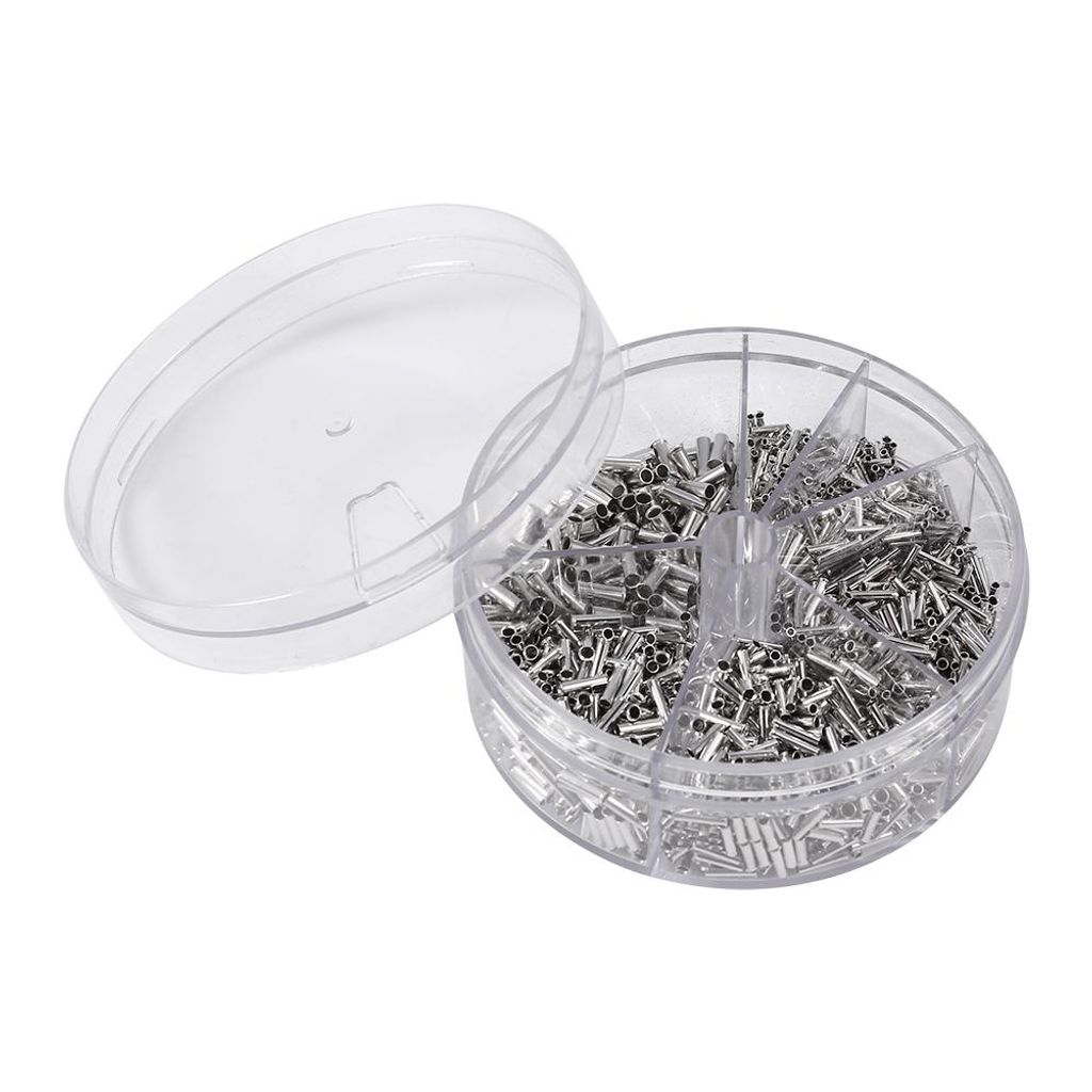 1900 stücke Entflammbar Verzögernd Kupfer Crimp Draht Stecker Kabel Ende Terminal Kit Set 0.5-2.5 mm²