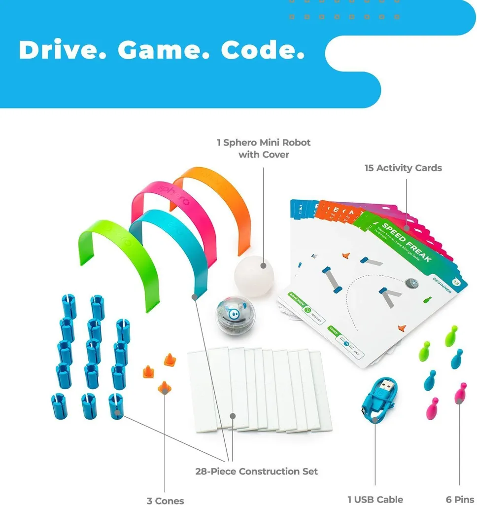 Sphero Mini Kit M001RW2 : Robot éducatif programmable pour coder en s'amusant - 16