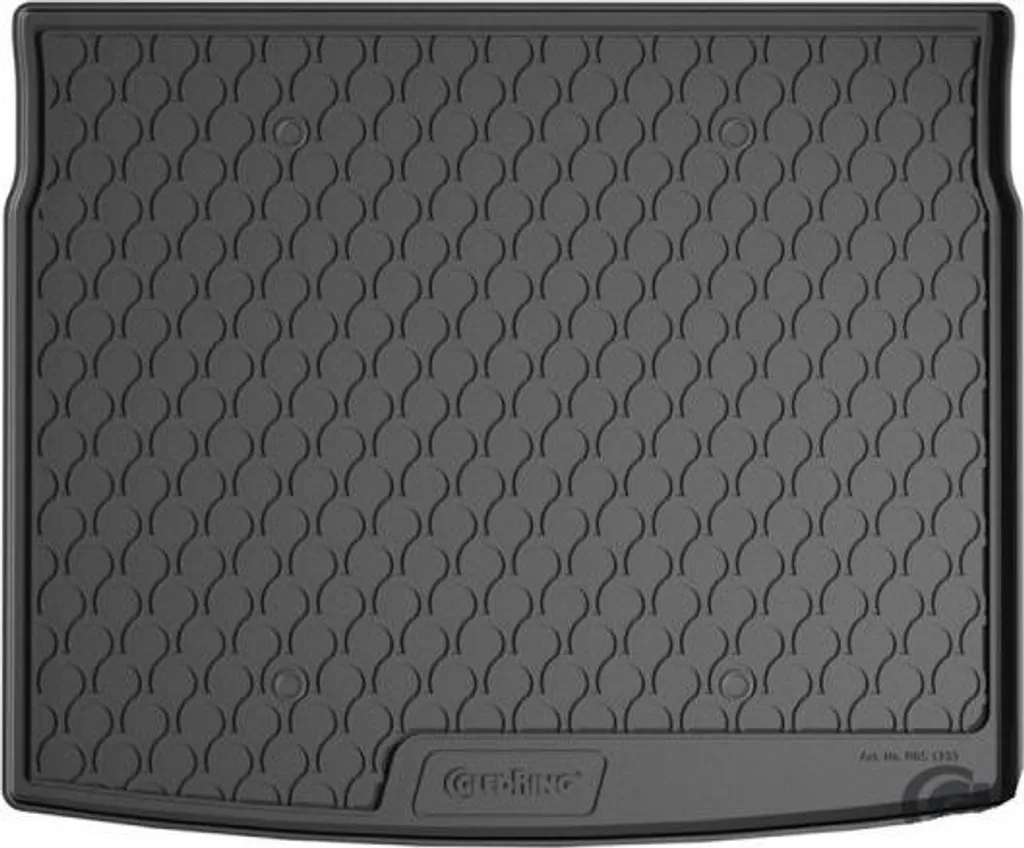 Tapis de Coffre Gledring en Caoutchouc pour BMW X3 2024- (G45) Noir