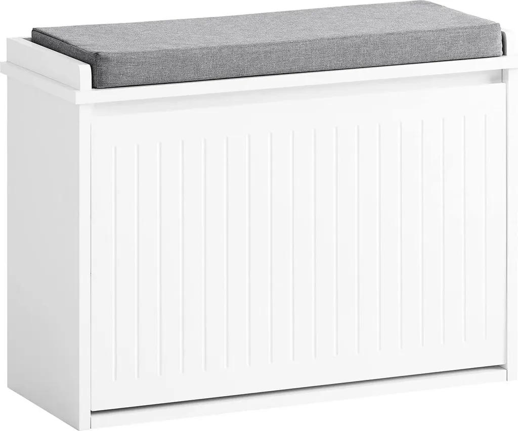 Panca Scarpiera Slim SoBuy Bianca 60cm: Design Funzionale per Casa