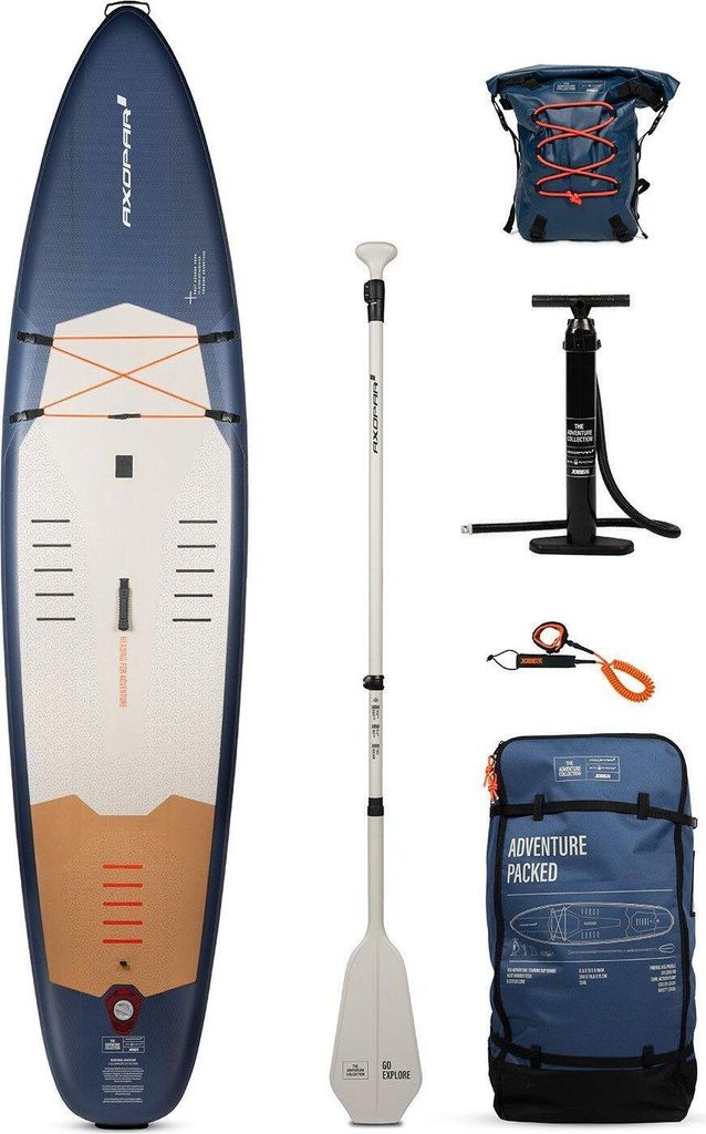 Jobe Axopar Adventure SUP Board 11.6 Package Stand up Paddle aufblasbar Komplettset 350cm