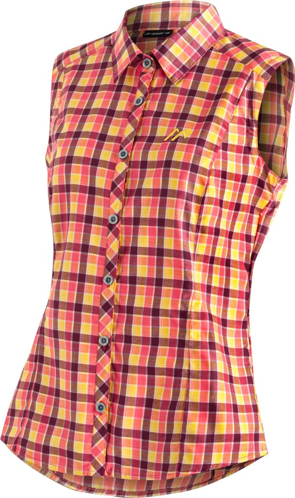 Maier Sports Paloma Red Yellow Check Red Yellow Check 38