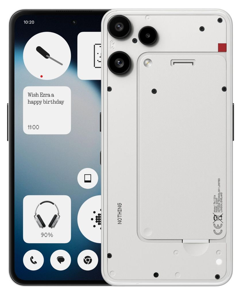 Nothing Phone (3a) Lite Weiß 8 Gigabyte 128 Gigabyte Produktbild 