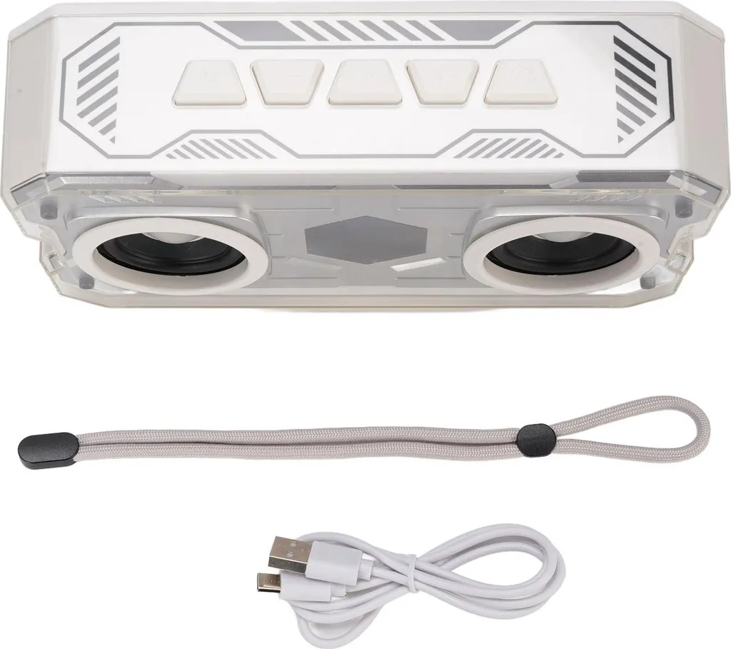 Enceinte Bluetooth Bass Étanche TWS - Son Haute Qualité et Design Robuste