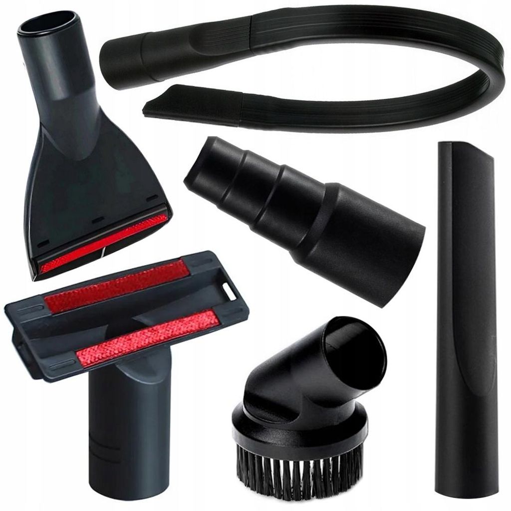 Staubsauger Düse Set 6-tlg Universal Ø35mm Fugendüse Produktbild 
