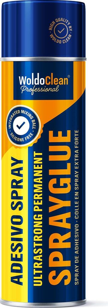 Woldoclean Sprühkleber 500ml Kraftkleber extra stark Produktbild 