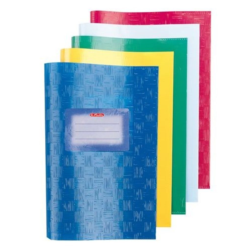 HERLITZ 865055 Hefthülle A5 Baststruktur, 5 Stück Produktbild 