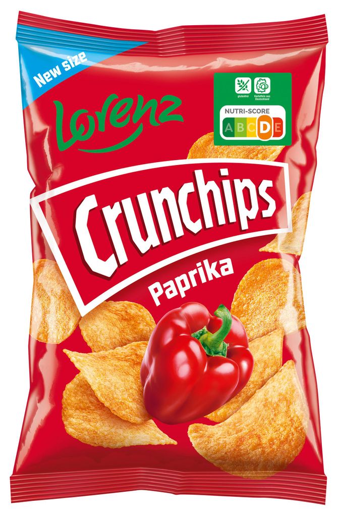 Crunchips 310470 Crunchips Paprika Chips 150,0 g Immagine del prodotto 