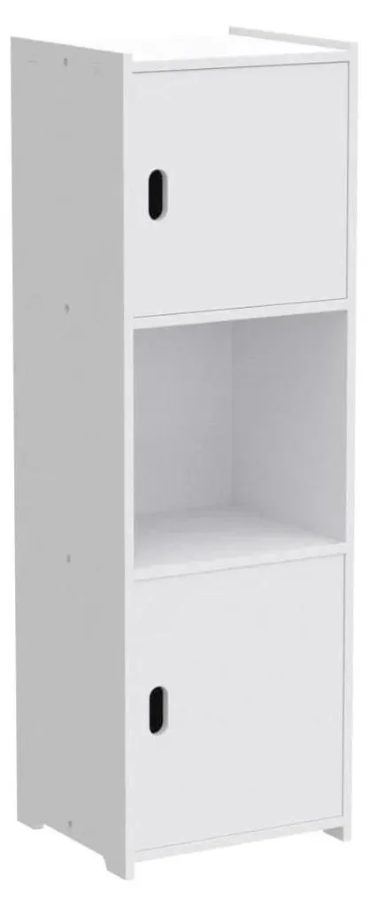 Meuble de salle de bain résistant humidité plastique blanc anti-rouille