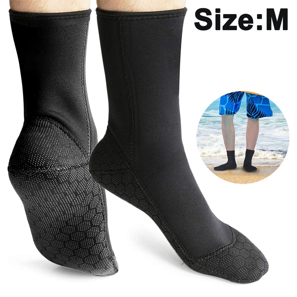 3mm Tauch Socken Wassersport Tauchen Schwimmen Socken Neoprensocken Strümpfe Neu 