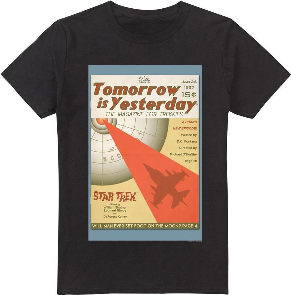 Star Trek - "The Original Series Episode 19" T-Shirt für Herren TV13830 (S) (Schwarz)