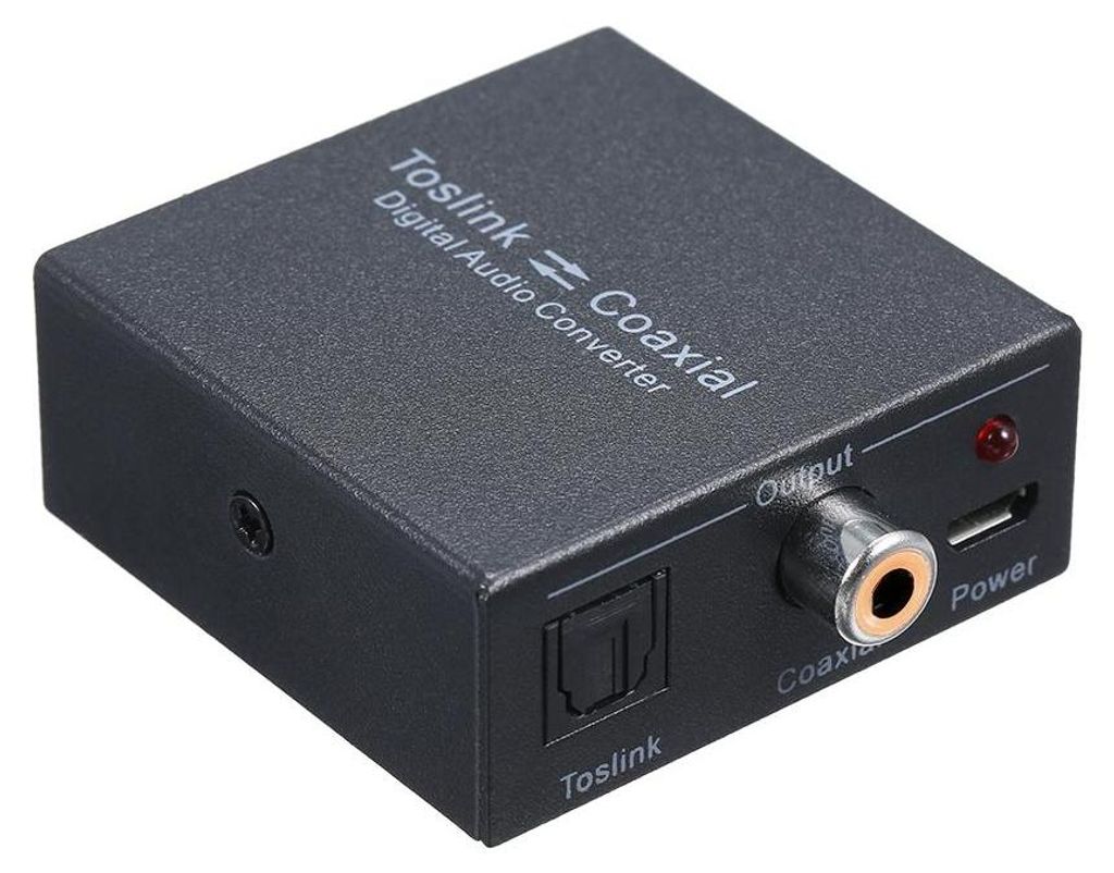 Digitálny 2-cestný audio prevodník SPDIF Toslink ↔ Obrázok produktu 