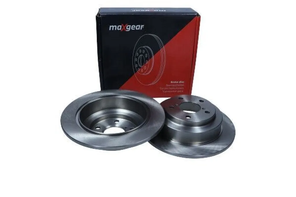 Jeu de Disques de Frein Arrière Subaru Forester SG et SF - MAXGEAR 2x - 2
