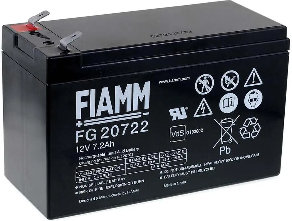 Batterie pour onduleur APC Back-UPS ES 700 FIAMM bloc de secours