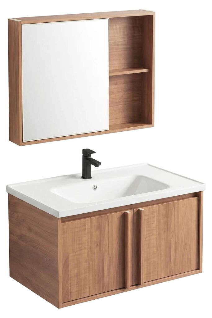 Ein Badezimmermöbelset Mit Waschbecken Rea Gama T25023 Hhl Produktbild 