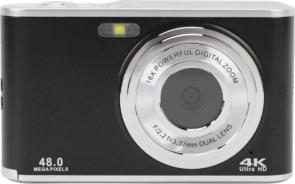 Appareil photo 48MP à double objectif et Zoom 16x avec écran IPS