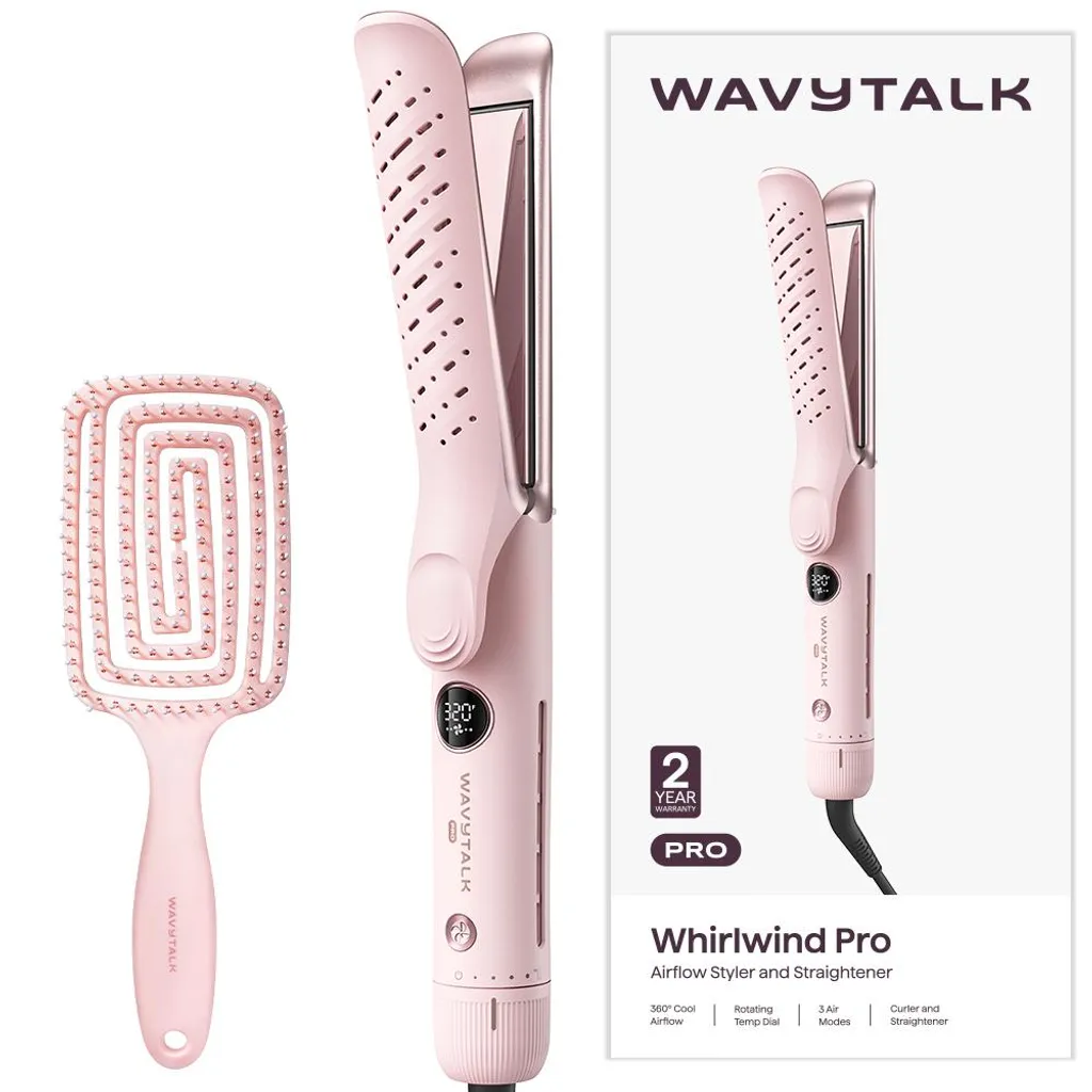 Wavytalk Whirlwind Pro : Fer à Boucler Durable sans Dommages Thermiques
