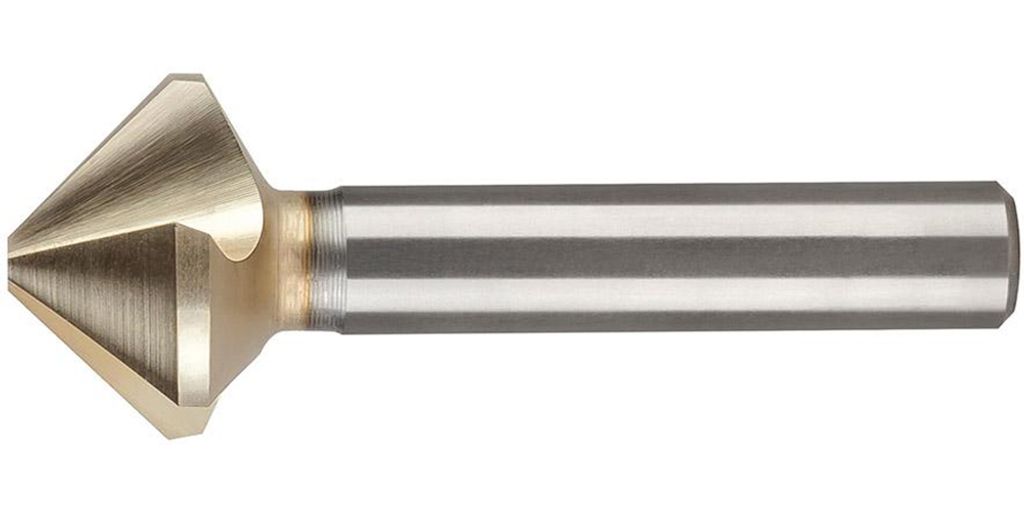 Kegelsenker VHM TiZrN 90Grad ungleiche Teilung 16,5mm BECK