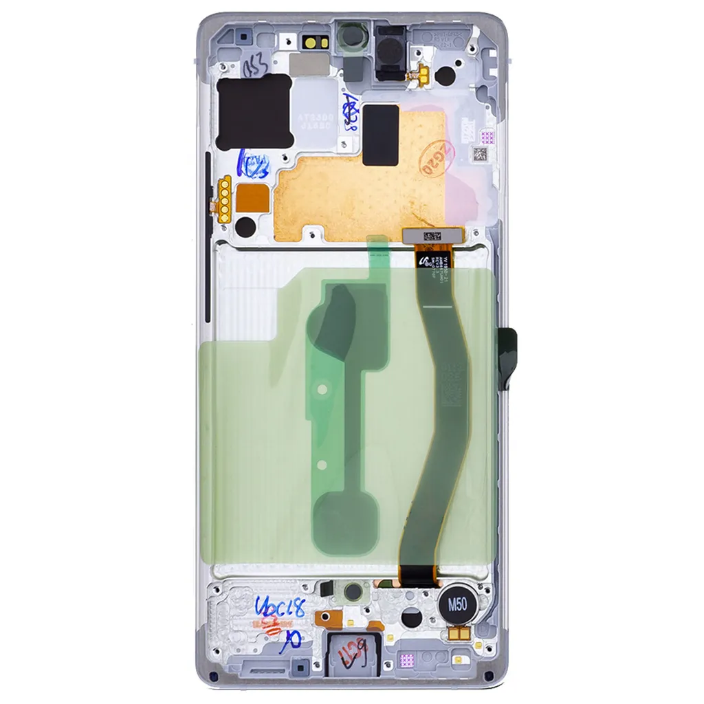 Dalle LCD Tactile Blanche pour Samsung Galaxy S10 Lite, pré-assemblée