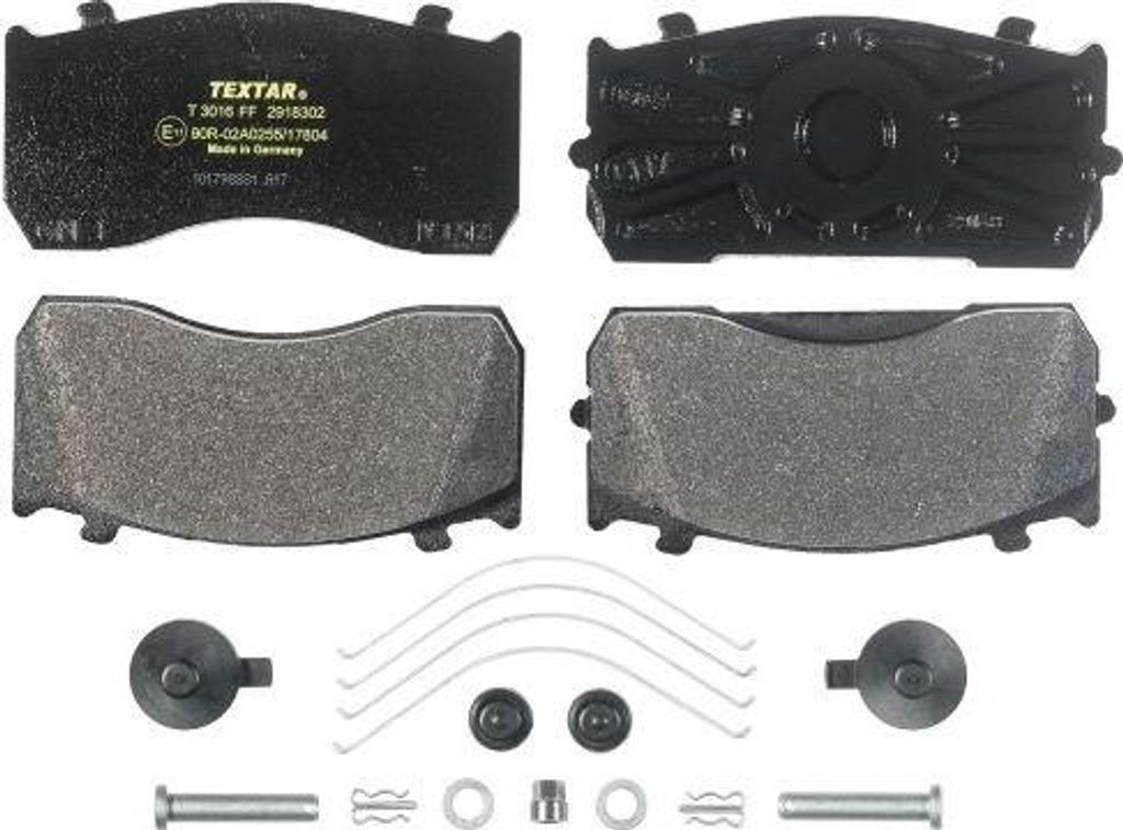 TEXTAR Bremsbeläge Bremsklötze 2918302
