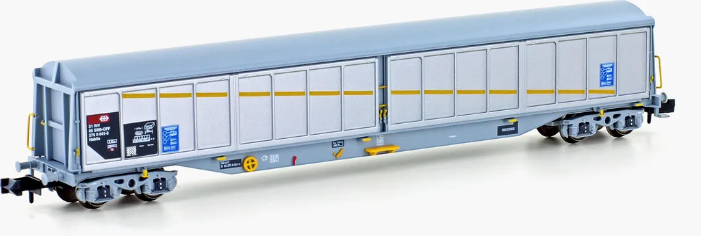 Wagon Hobbytrain H23441 pour convoi de fret SBB Voie N Époque IV et V