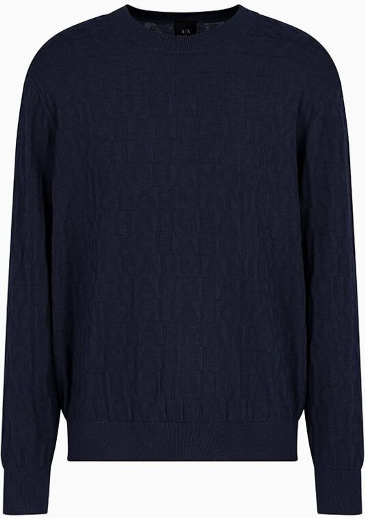 Armani Exchange 6dzm1r-zm4dz Pullover Blau L Mann Blau L