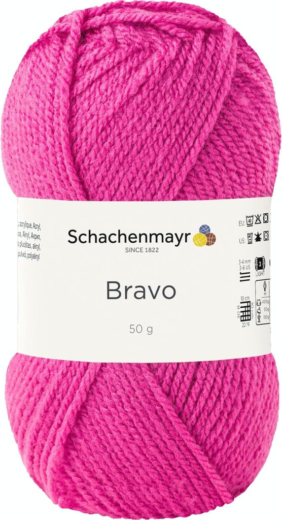 Włóczka do robótek ręcznych Schachenmayr Bravo, 50g Fresie Zdjęcie produktu 