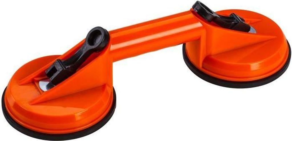 Vakuum-Saugnapf, 50 kg, für glatte Oberflächen, Transport von Glas, Marmor, Fliesen, Blech, MEISTER