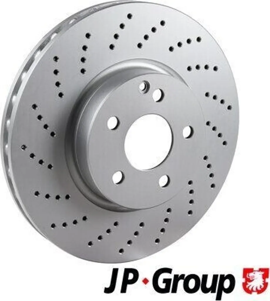 Disque de frein ventilé essieu avant pour Mercedes W204 S204 W212 C207