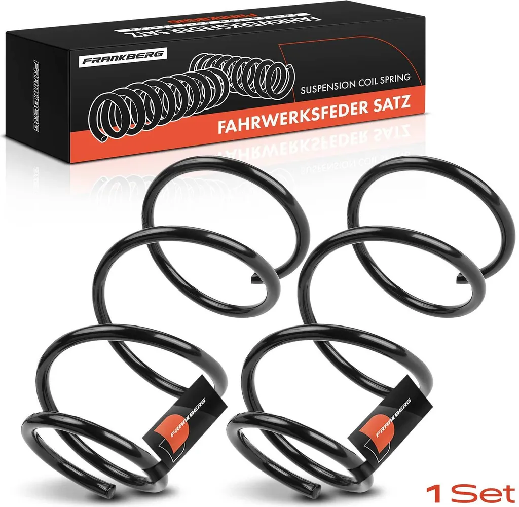 2 Ressorts de Suspension Avant Renforcés pour VW Passat 1991 à 2009