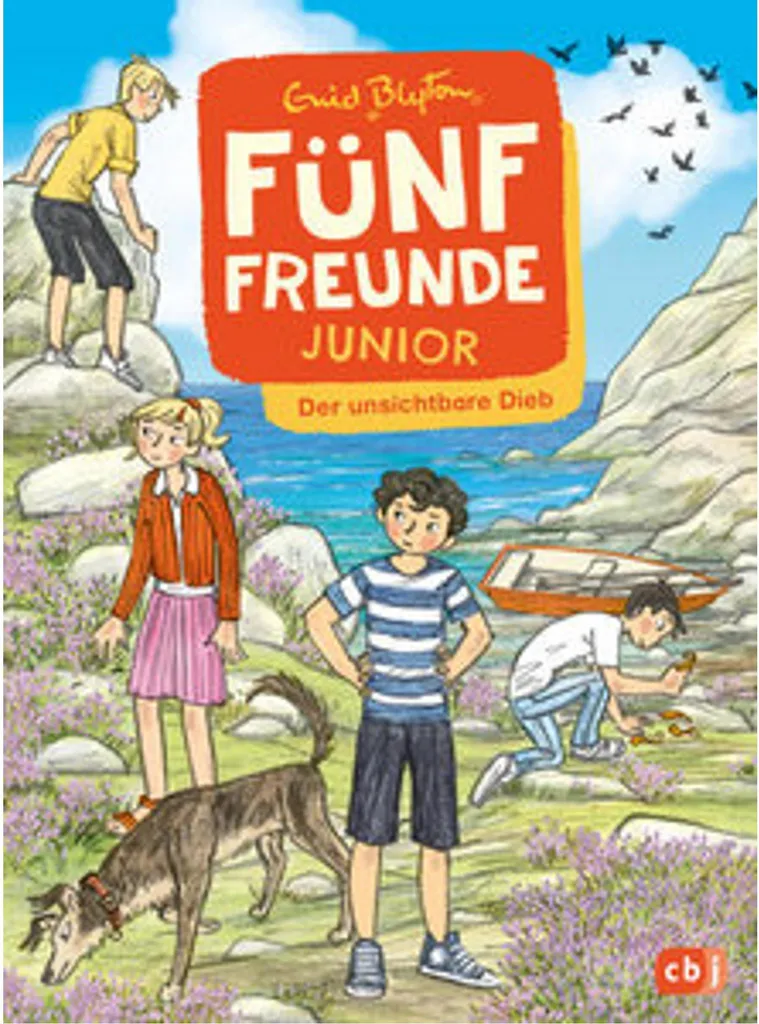 Le Club des Cinq Junior - L'invisible voleur, livre enfant illustré