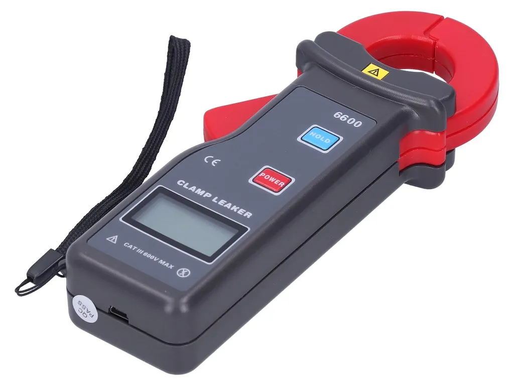 Pince ampèremétrique ETCR-6600 AC courant de fuite 600A avec USB - 3