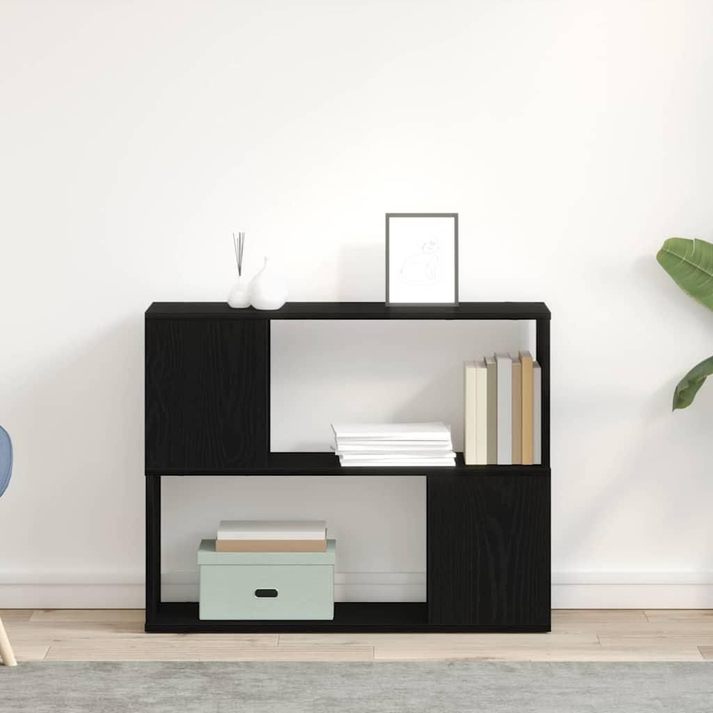 Maison Exclusive - TV-Schrankset Wandmontiert Schwarz Eichen-Optik 80 x 24 x 63 cm