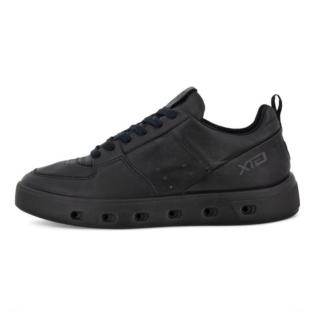 Ecco STREET 720 buty damskie - niskie buty - trampki czarne Zdjęcie produktu 