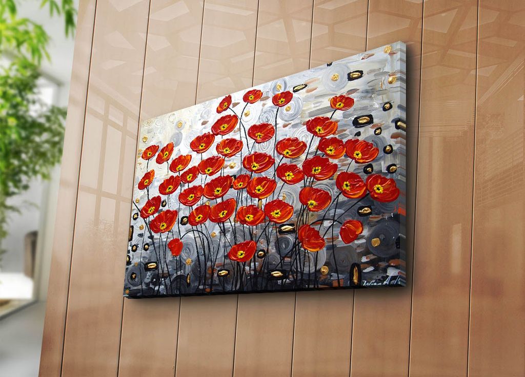 Wallity, 5070C- HRZ3276, Bunt, Leinwandbilder, 45 x 70 cm, Produktbild 