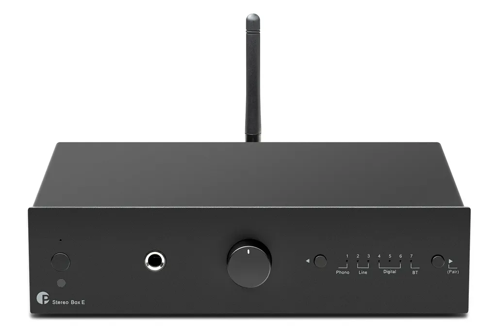 Pro-Ject Stereo Box E : Ampli Hi-Fi avec Sortie Phono et Design Métal